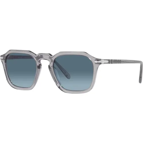Sunglasses,Terra Di Siena/Light Blue Sonnenbrille,Sonnenbrille - Persol - Modalova