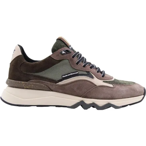 Edelare Sneaker , male, Sizes: 8 UK, 7 UK, 10 UK, 8 1/2 UK, 11 UK, 9 UK - Floris van Bommel - Modalova