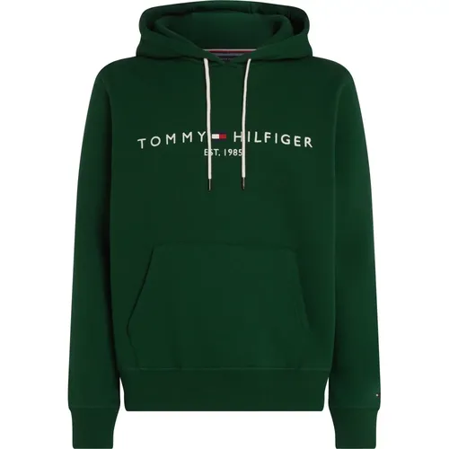 Hoodie Sweatshirt Casual Style , male, Sizes: XL, L, S - Tommy Hilfiger - Modalova