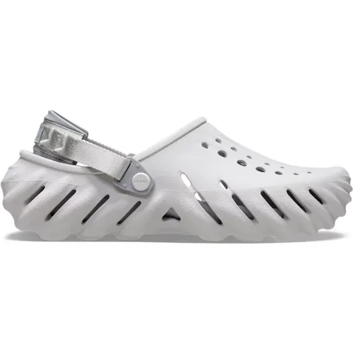 Echo Clog Sandalen , Herren, Größe: 46 EU - Crocs - Modalova