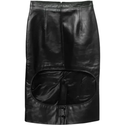 Pre-owned Leather bottoms , female, Sizes: XS - Burberry Vintage - Modalova