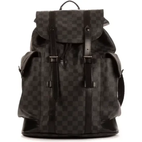 Pre-owned Canvas backpacks , female, Sizes: ONE SIZE - Louis Vuitton Vintage - Modalova