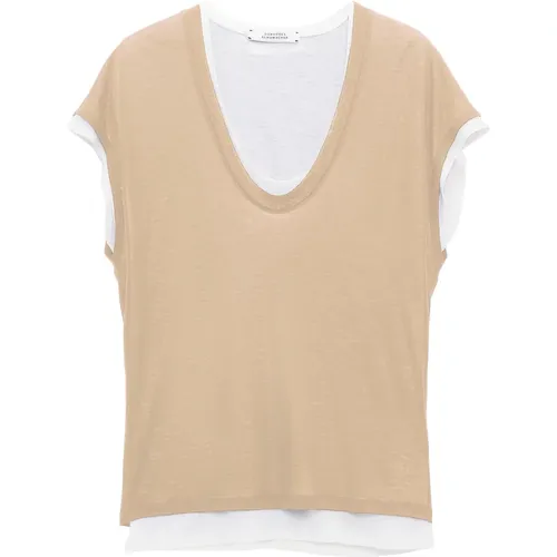 Shirt Layer Love shirt , Damen, Größe: XL - dorothee schumacher - Modalova