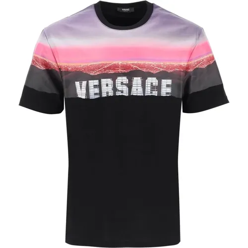 Stylischer Sweatshirt für Lässigen Look , Herren, Größe: L - Versace - Modalova
