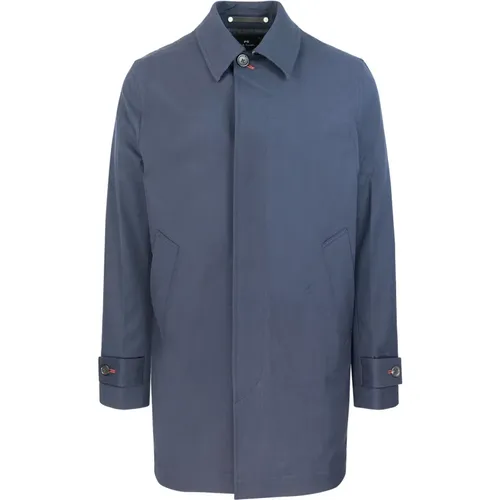 Parka Coat Hidden Button Closure , male, Sizes: M - PS By Paul Smith - Modalova