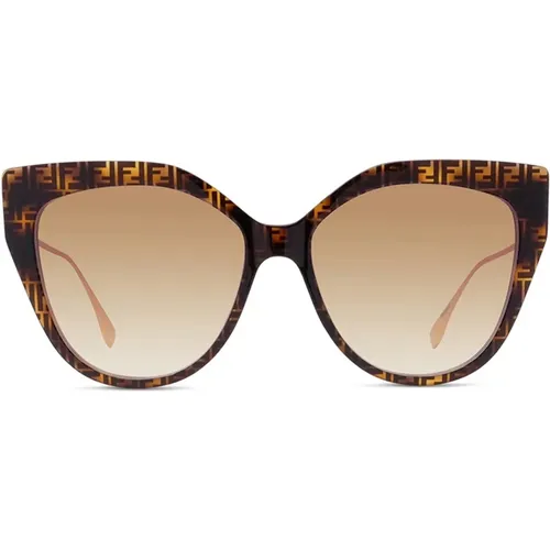 Sunglasses , female, Sizes: 57 MM - Fendi - Modalova