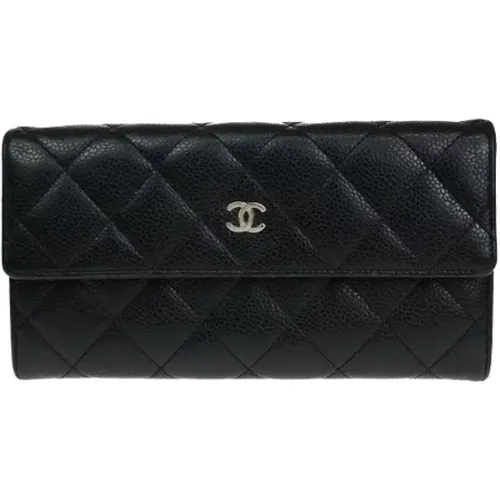 Pre-owned Leather wallets , female, Sizes: ONE SIZE - Chanel Vintage - Modalova