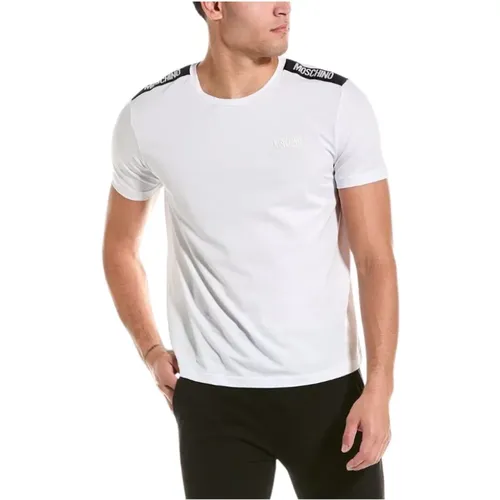 Herren Logo Band T-Shirt Moschino - Moschino - Modalova