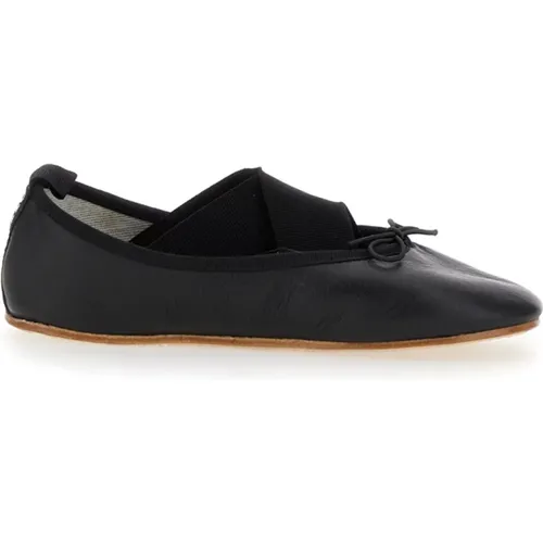 Schwarze flache Schuhe Gianna BAB - Repetto - Modalova