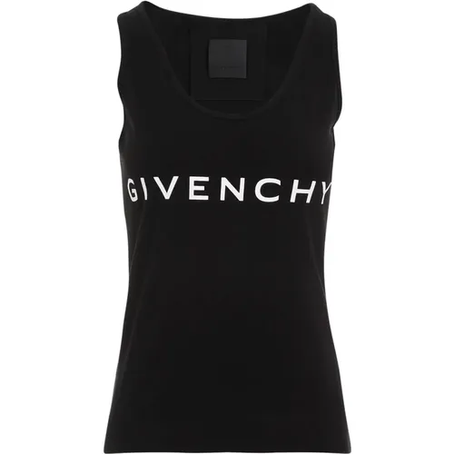 Schwarzes Tank Top , Damen, Größe: M - Givenchy - Modalova