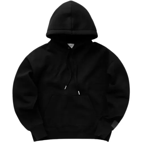 Oversize Hooded Sweatshirt with Drawstring , male, Sizes: XS, XL - Ami Paris - Modalova