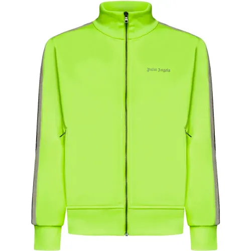 Fluo Gelbe Track Jacket , Herren, Größe: 2XL - Palm Angels - Modalova