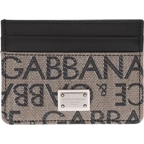 Card holder , male, Sizes: ONE SIZE - Dolce & Gabbana - Modalova