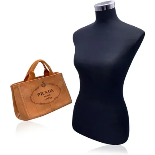 Pre-owned Fabric totes , female, Sizes: ONE SIZE - Prada Vintage - Modalova