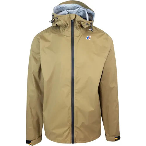 Ultra-Light Waterproof Windproof Breathable Jacket , male, Sizes: L, XL, S - K-way - Modalova