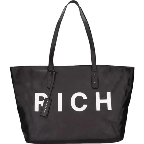 Schwarze Shopper Tasche für Frauen - Richmond - Modalova