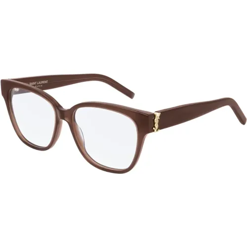 Eyewear frames SL M39, Gold Eyewear Frames SL M39 - Saint Laurent - Modalova
