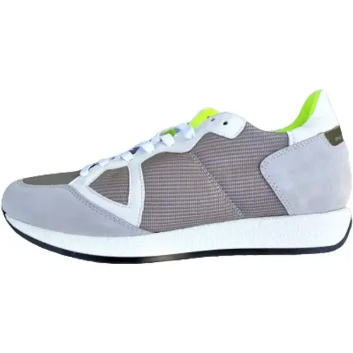 Monaco Sneakers with Logo Detail , female, Sizes: 10 UK, 11 UK, 8 UK - Philippe Model - Modalova