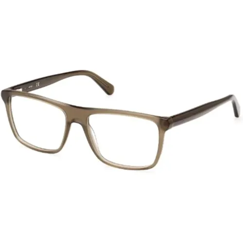 Rechteckige Brille für Männer , Herren, Größe: 54 MM - Guess - Modalova