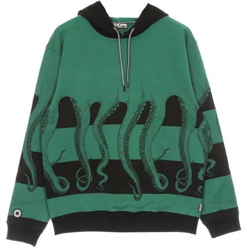 Lightweight Hooded Sweatshirt with Logo , male, Sizes: XL, L, M, S - Octopus - Modalova