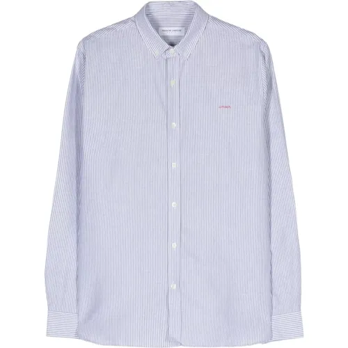 Vertical Stripe Oxford Shirt , male, Sizes: XL - Maison Labiche - Modalova