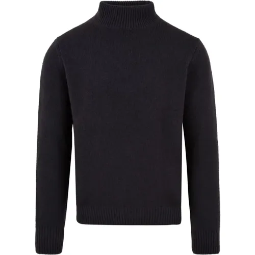 Mens Sweaters Dv3Ml Wsc5Rv Anthracite , male, Sizes: L, S, M, XL - Filippo De Laurentiis - Modalova