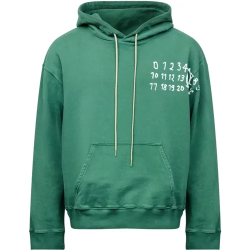 Grüne Pullover Kollektion , Damen, Größe: S - MM6 Maison Margiela - Modalova