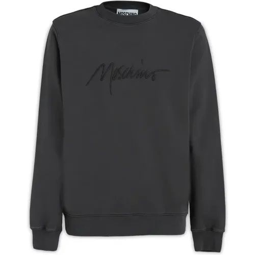 Luxuriöser Herren Sweatshirt , Herren, Größe: XL - Moschino - Modalova