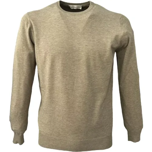 Crew Neck Sweater , Herren, Größe: L - Cashmere Company - Modalova