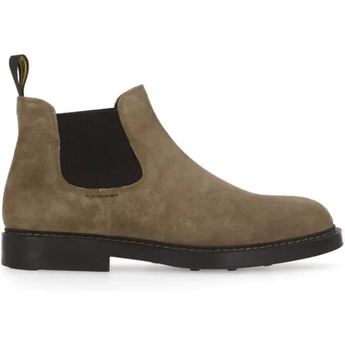 Suede Chelsea Boots for Men , male, Sizes: 6 UK, 8 UK, 8 1/2 UK - Doucal's - Modalova