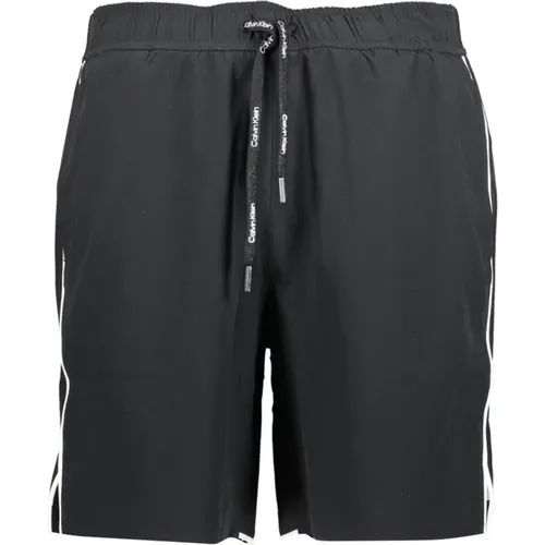 Sporty Mens Shorts with Elastic Waist , male, Sizes: 2XL, L - Calvin Klein - Modalova