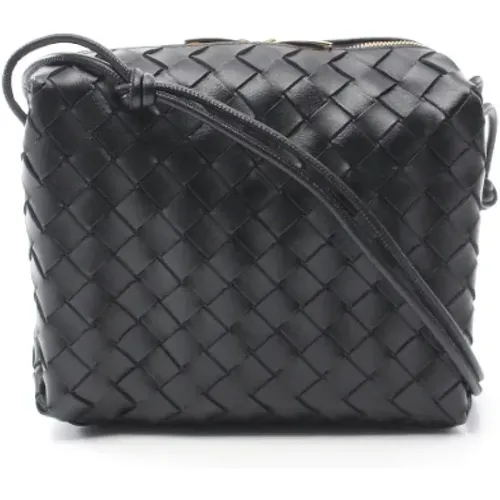 Pre-owned Leder schultertasche - Bottega Veneta Vintage - Modalova