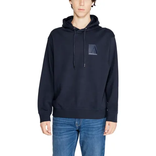 Logo Hoodie Sweaters , male, Sizes: XL, 2XL, M, L - Emporio Armani - Modalova