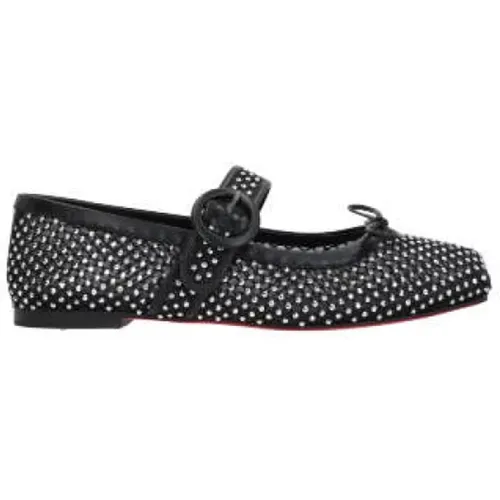 Flat Shoes Made in Italy , female, Sizes: 3 1/2 UK, 7 UK - Christian Louboutin - Modalova