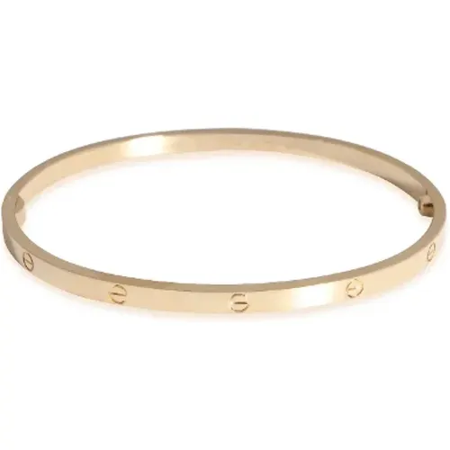 Pre-owned Gold bracelets , female, Sizes: ONE SIZE - Cartier Vintage - Modalova