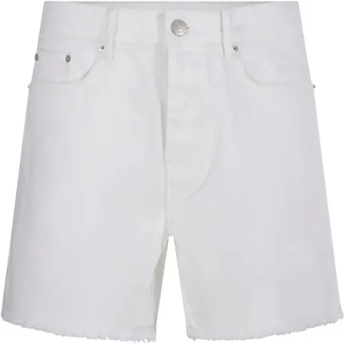 Natural Straight Fit Shorts , male, Sizes: W30, W29 - Ami Paris - Modalova