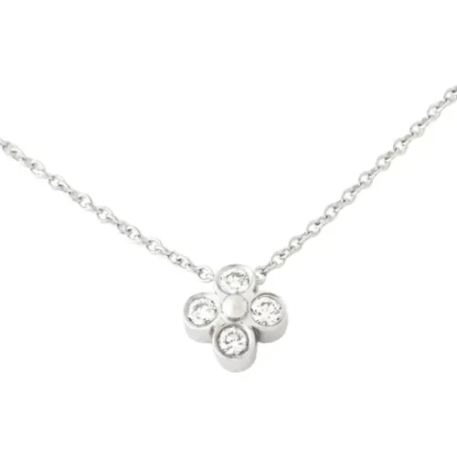 Pre-owned Platinum necklaces , female, Sizes: ONE SIZE - Tiffany & Co. Pre-owned - Modalova