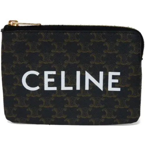 Pre-owned Canvas wallets , female, Sizes: ONE SIZE - Celine Vintage - Modalova