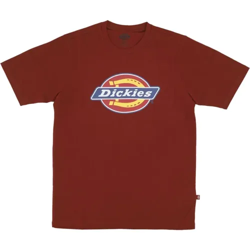 Icon Logo Tee Feuerziegel , Herren, Größe: L - Dickies - Modalova