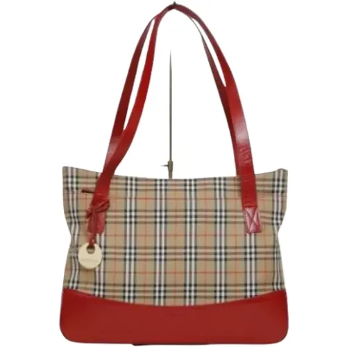 Pre-owned Canvas totes , female, Sizes: ONE SIZE - Burberry Vintage - Modalova