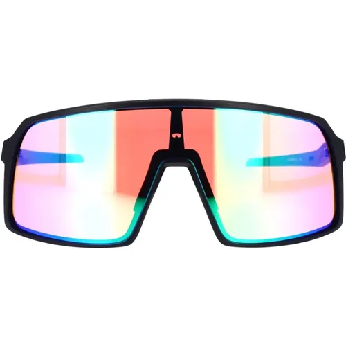 Sporty Sunglasses with Enhanced Vision , unisex, Sizes: 37 MM - Oakley - Modalova