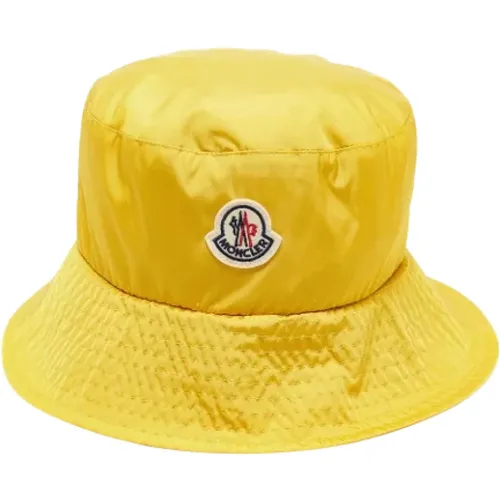 Pre-owned Fabric hats , female, Sizes: ONE SIZE - Moncler Pre-owned - Modalova