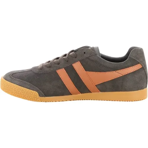 Orangefarbene Wildleder Harrier Schuhe , Herren, Größe: 42 EU - Gola - Modalova