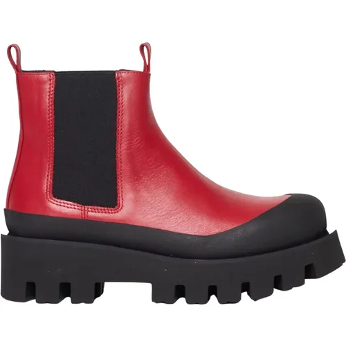 Leather Chelsea Ankle Boots , female, Sizes: 8 UK, 5 UK - Paloma Barceló - Modalova