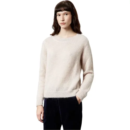 Luxuriöser Crewneck Sweater , Damen, Größe: M - Massimo Alba - Modalova