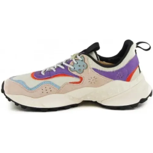 Suede Sneakers , female, Sizes: 7 UK, 3 UK - Flower Mountain - Modalova