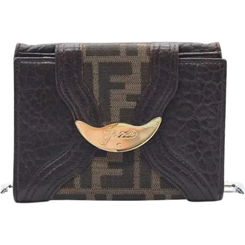 Pre-owned Nylon wallets , female, Sizes: ONE SIZE - Fendi Vintage - Modalova