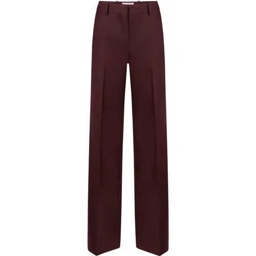 Wool Wide Leg Pants , female, Sizes: XL, 2XL - Nina Ricci - Modalova