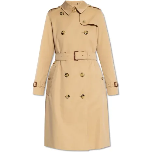 Cotton trench coat , female, Sizes: 4XS, XS, 3XS, 2XS - Burberry - Modalova