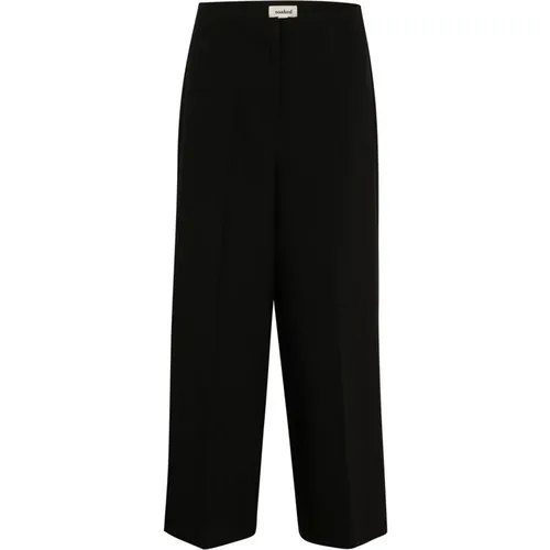 Wide Cropped Pants , female, Sizes: 2XL - Soaked in Luxury - Modalova